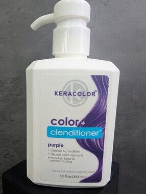 Keracolor Color + Clenditioner Purple 12 oz Color Depositing Conditioner